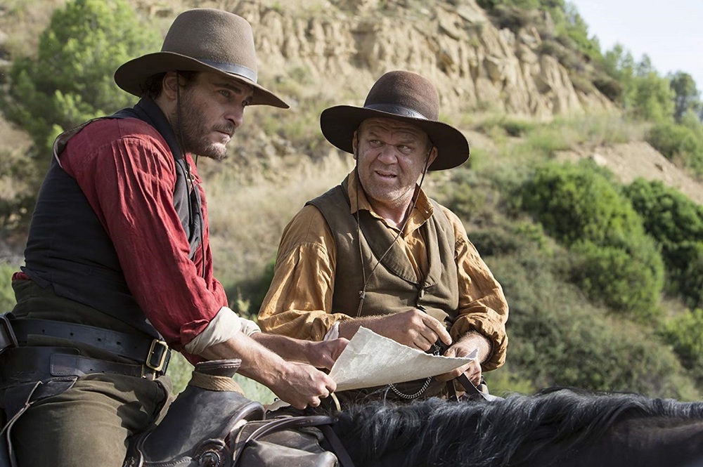 واکین فینیکس و جان سی ریلی در فیلم سینمایی «برادران سیسترز» (The Sisters Brothers)